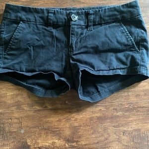 Black shorts